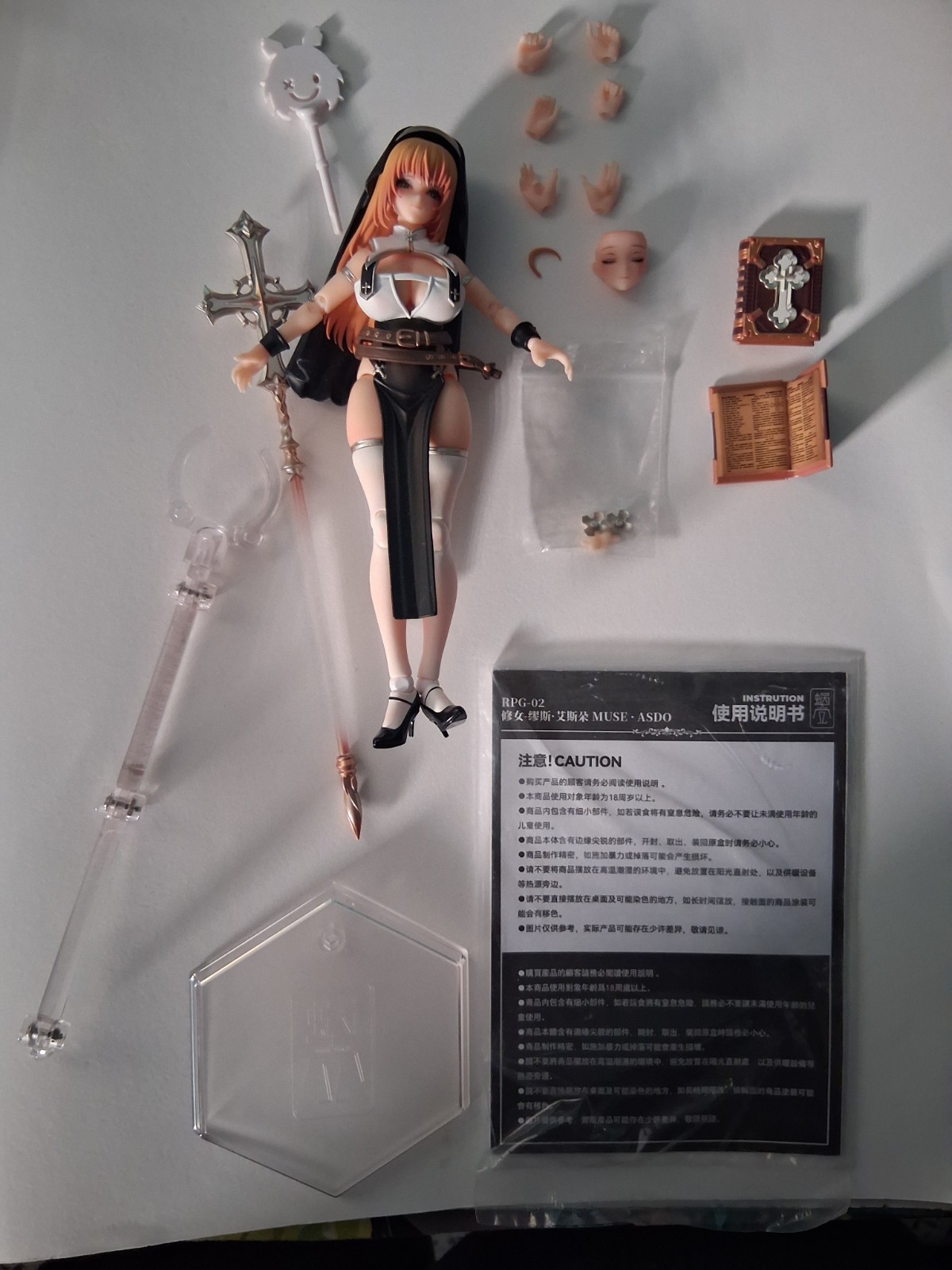 Snail Shell RPG-02 Sister Muse Asdo 1/12 Action Figure Stock