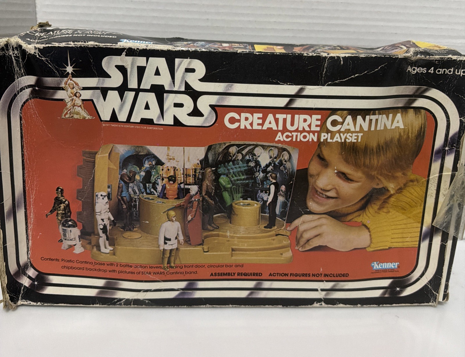 Vintage 1978 Star Wars Creature Cantina Playset Complete with Box Figures*180