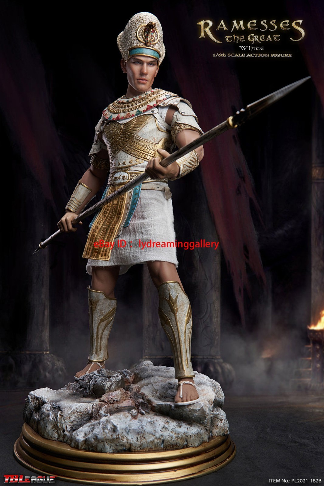 TBLeague PL2021-182B Ramesses the Great – White 1/6 Scale Limited Action Figure