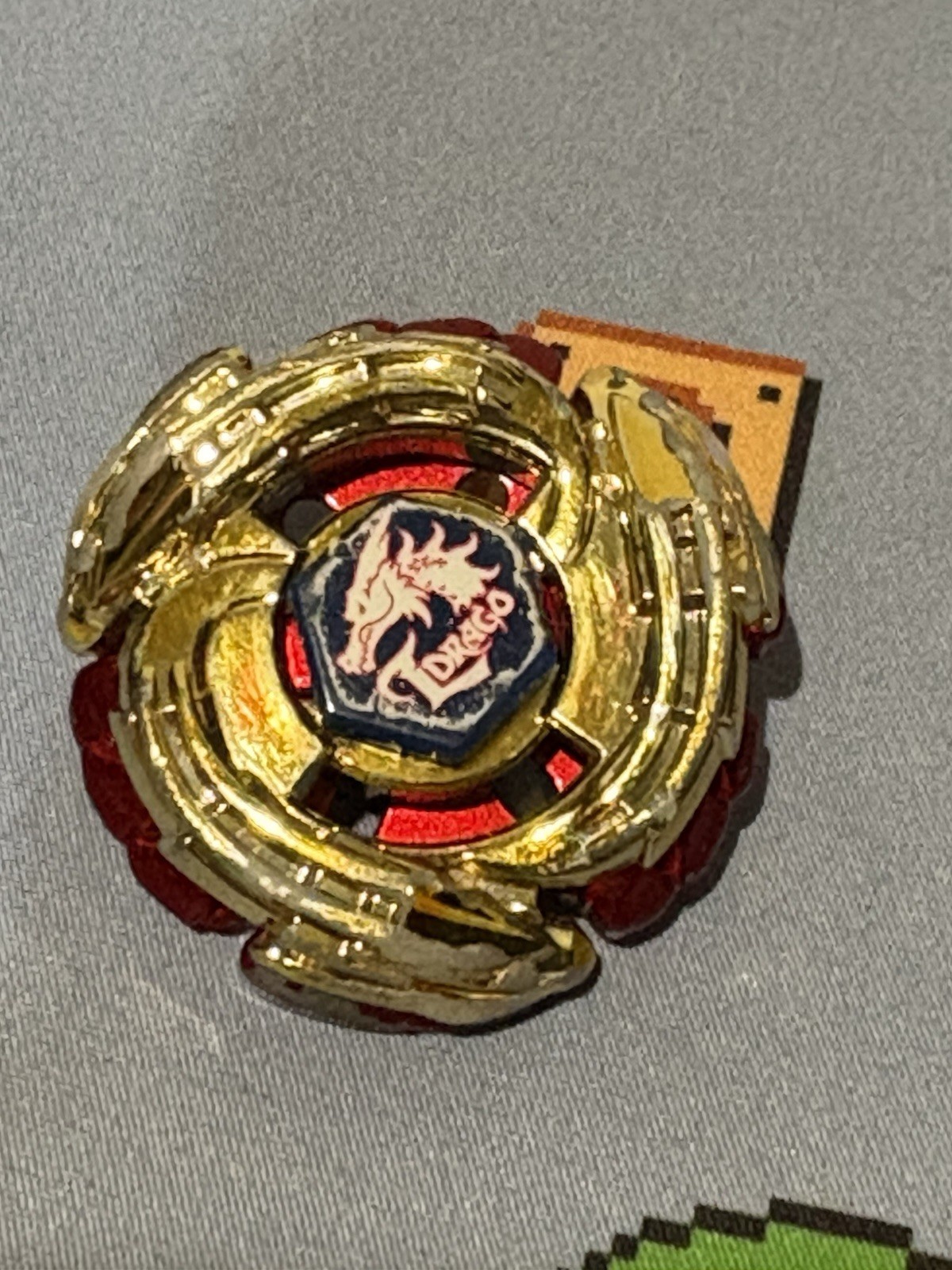 Lightning L-Drago 100HF Gold Red Beyblade HASBRO METAL FUSION