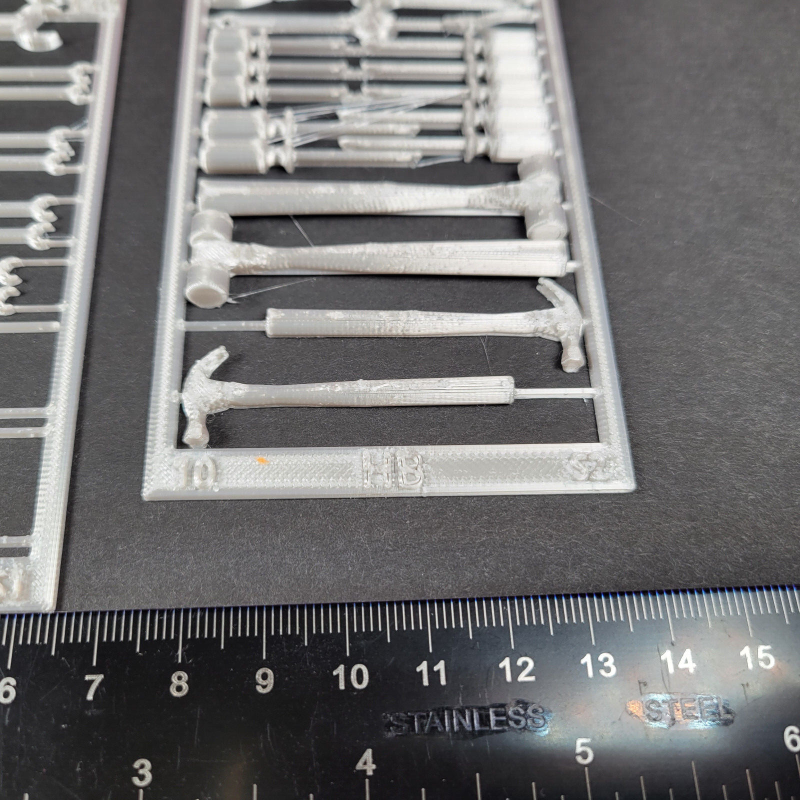 Tool Set 1/10 Scale Model Prop Kit Shop Garage Diorama Dollhouse Accessory