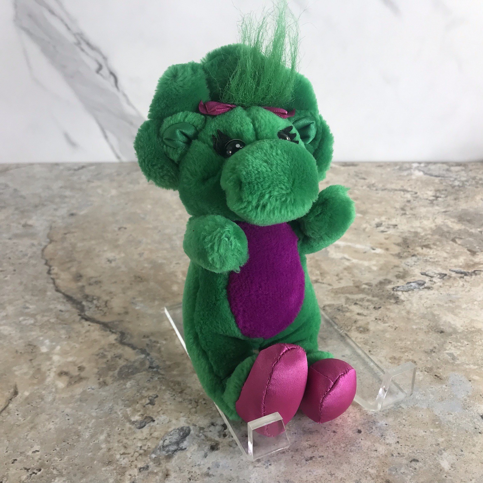 VINTAGE BARNEY&rsquo;S BABY BOP PLUSH ANIMAL by GOLDEN BEAR CO.