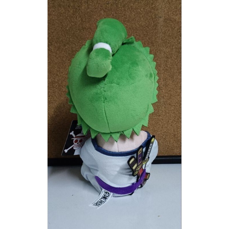9&Prime; Authentic Toei Animation ONE PIECE ZORO Plush Stuffed Doll Toy Pillow