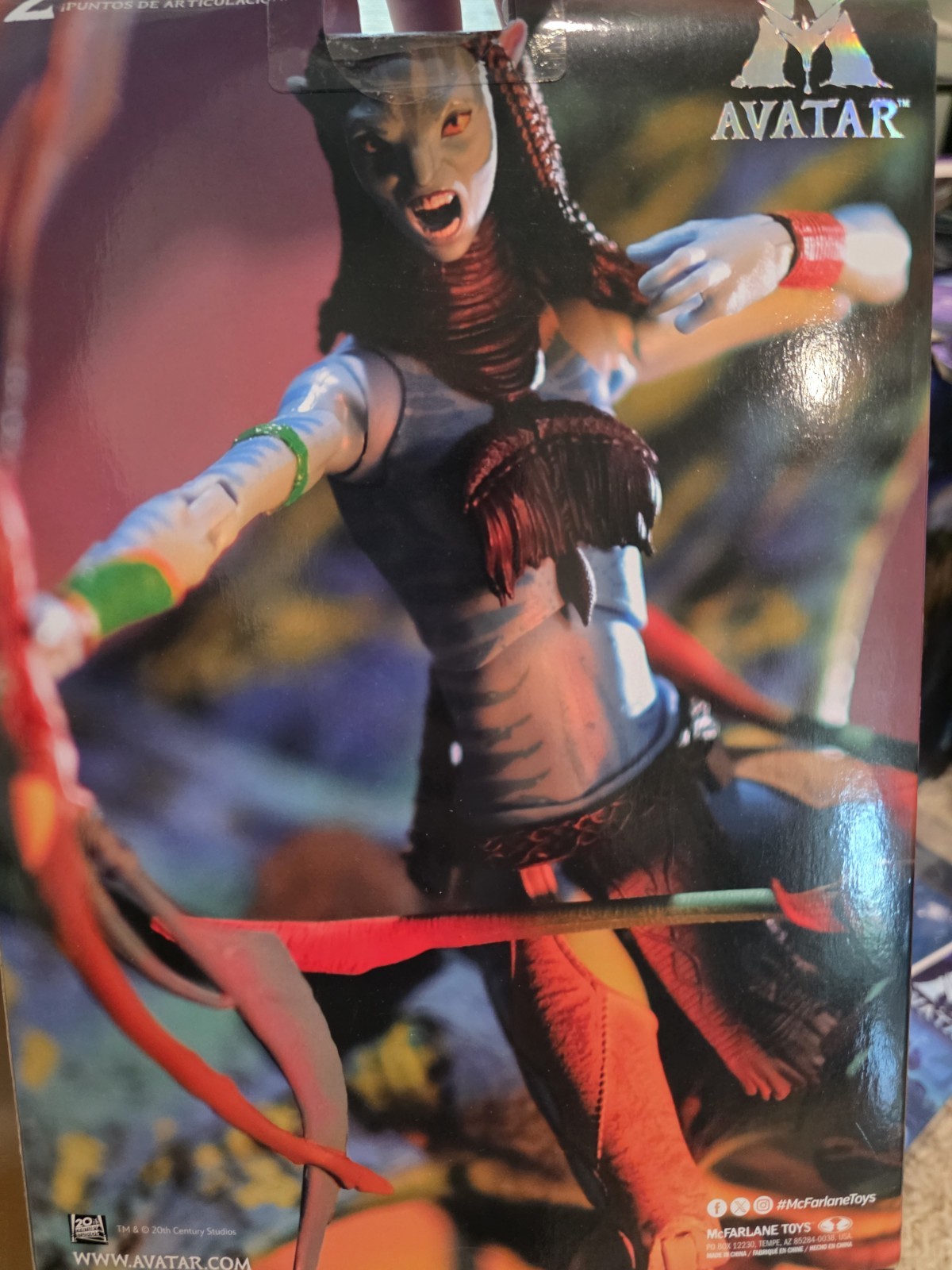 Neytiri – McFarlane Avatar: Fire and Ash 7&Prime; Figure Collector Edition