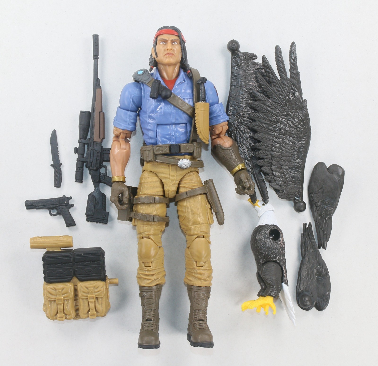 GI Joe Classified Spirit Iron Knife 6&Prime; Action Figure LOOSE NEW
