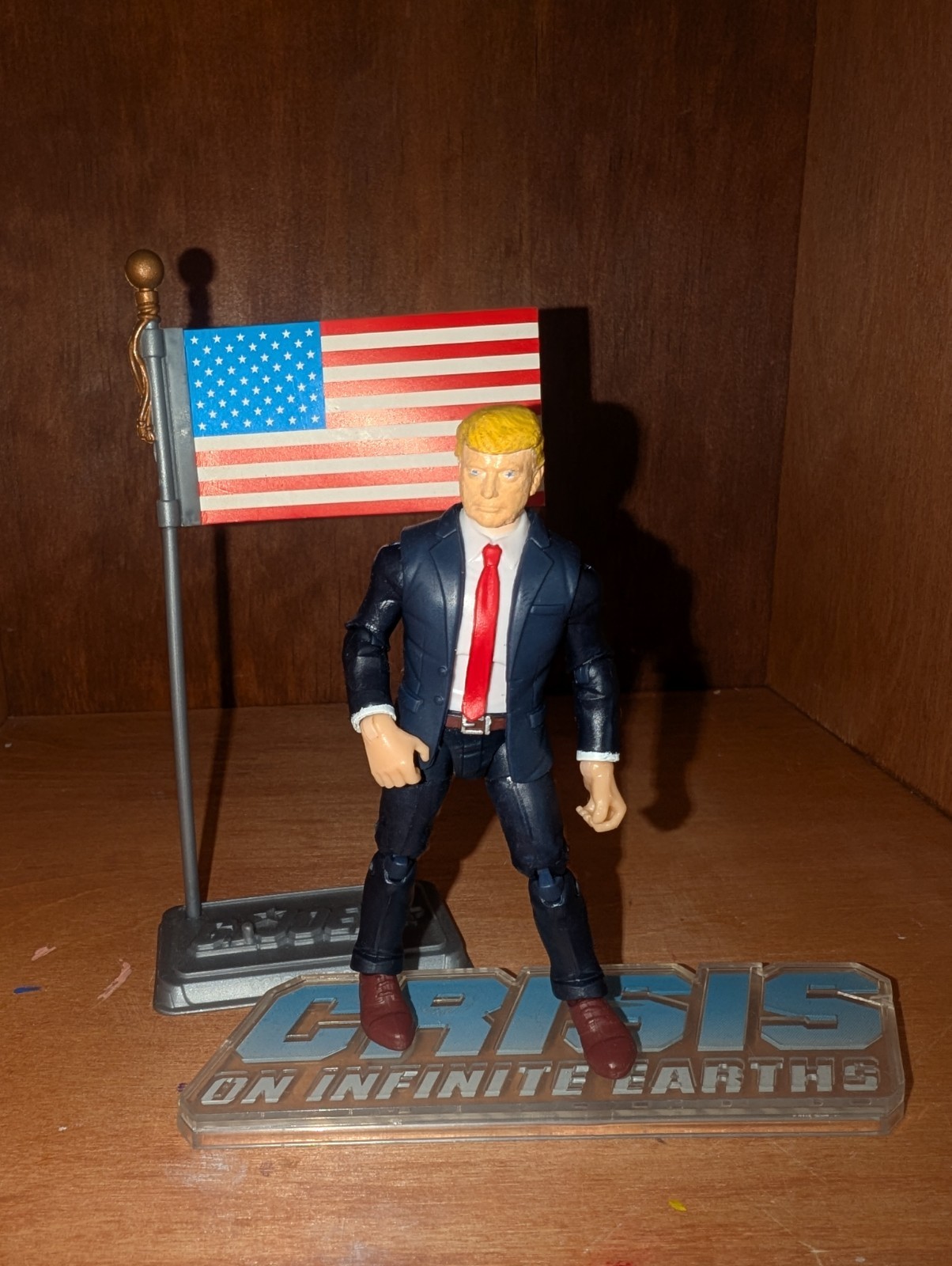 Donald Trump Make Action Figures Great Again 3.75 Gi Joe Infinite Heroes Marvel
