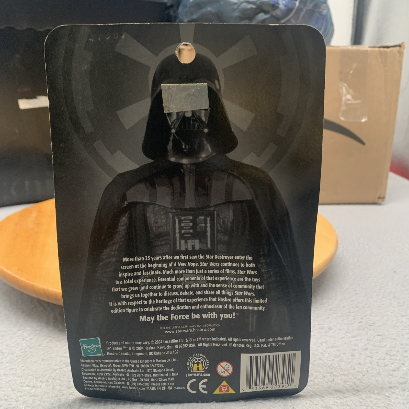 Hasbro Star Wars Silver Darth Vader Action Figure 2004 Exclusive