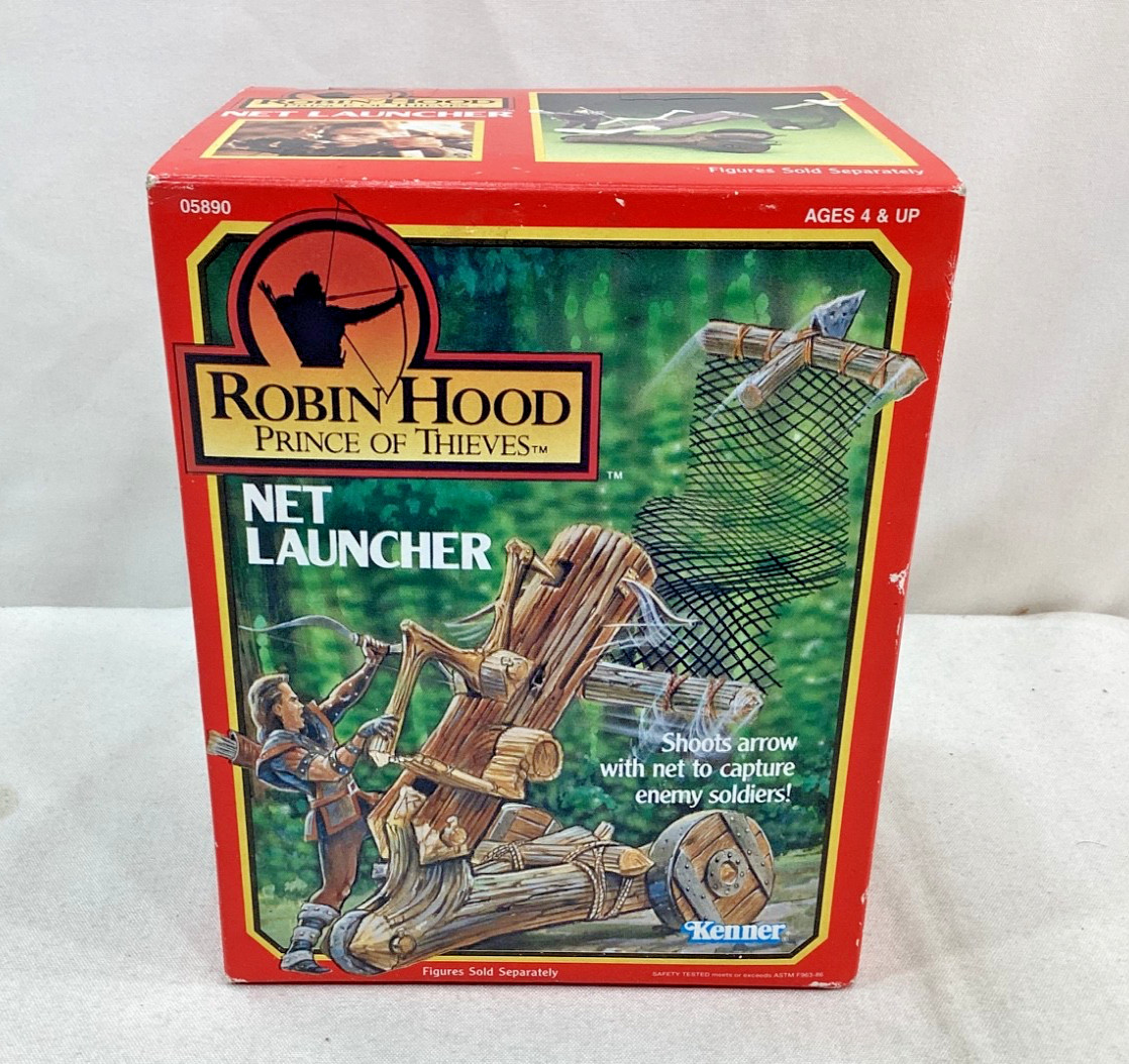 1991 Kenner Robin Hood Prince of Thieves Net Launcher Boxed MIB Sealed FREESHIP