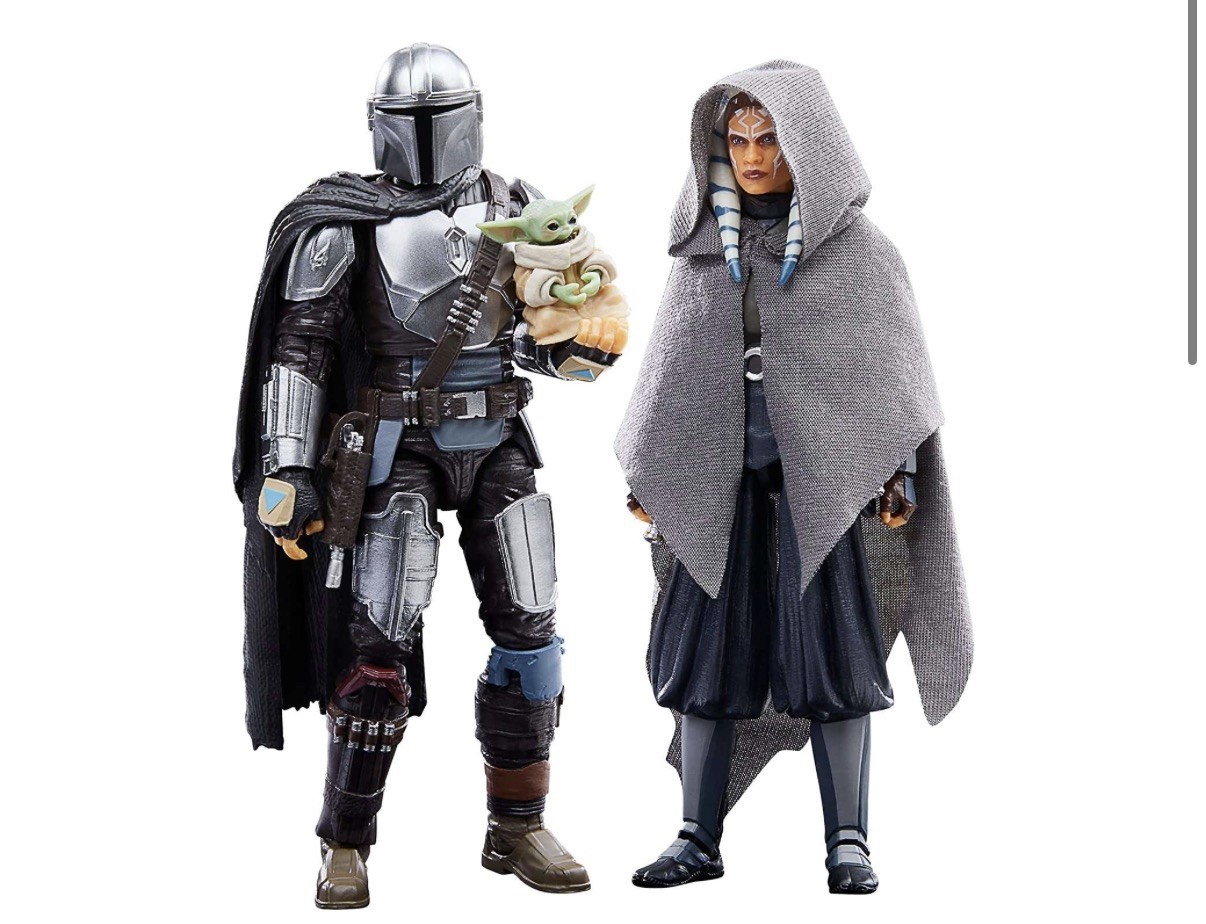 Star Wars Black Series The Mandalorian, Ahsoka Tano & Grogu Exclusive 3-Pack