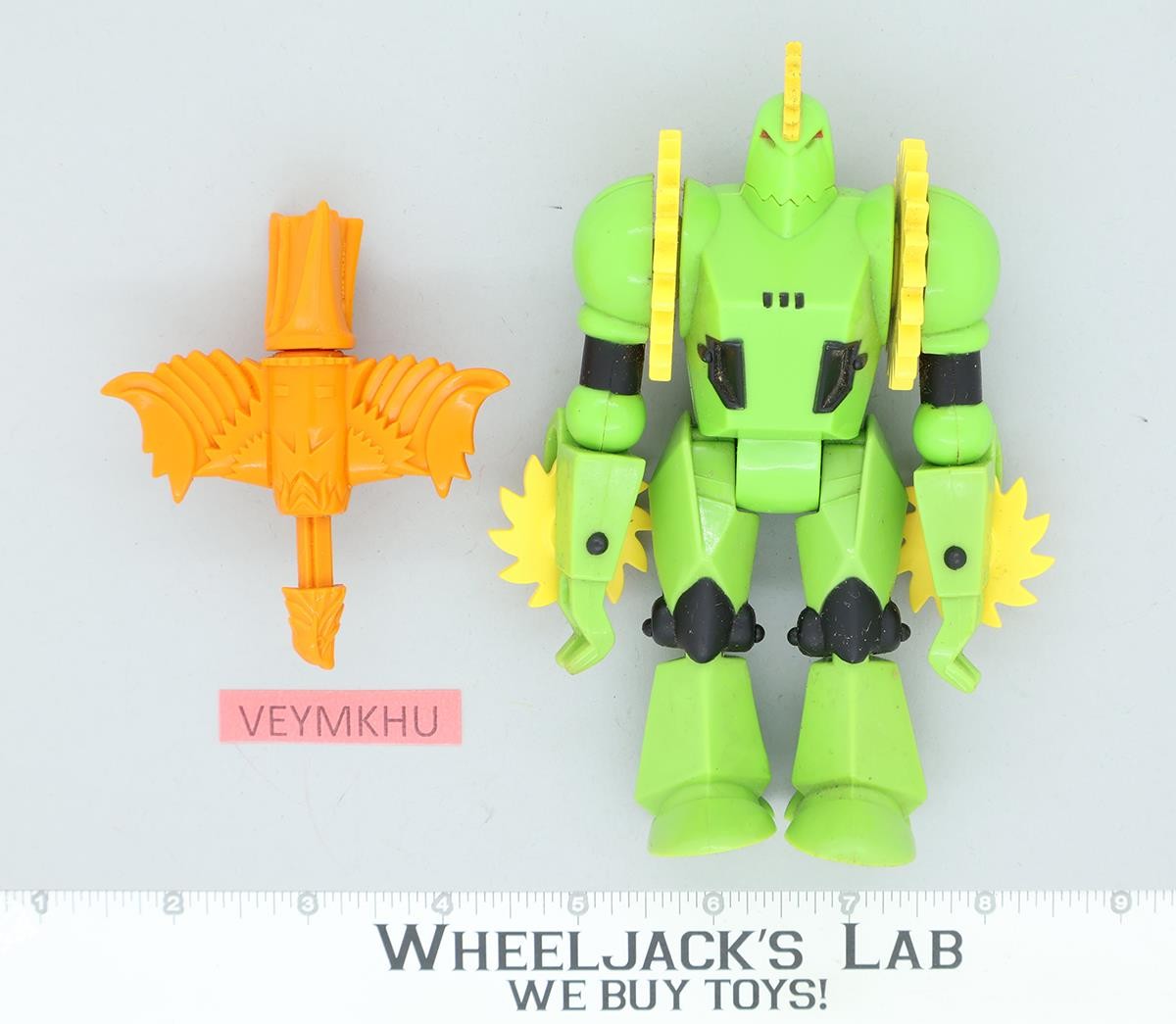Buzz-Saw W/ Shredator 100% Complete Silverhawks Telepix 1986 Kenner Vintage