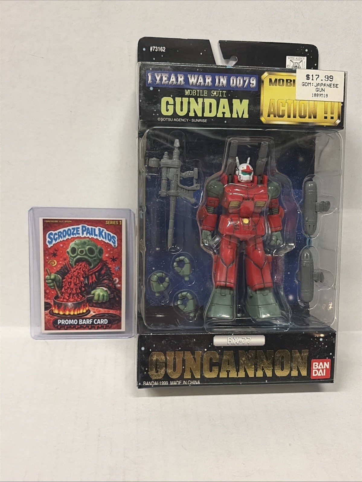 Guncannon RX-77 (JP version) Bandai Gundam Mobile Suit in Action Figure (A)