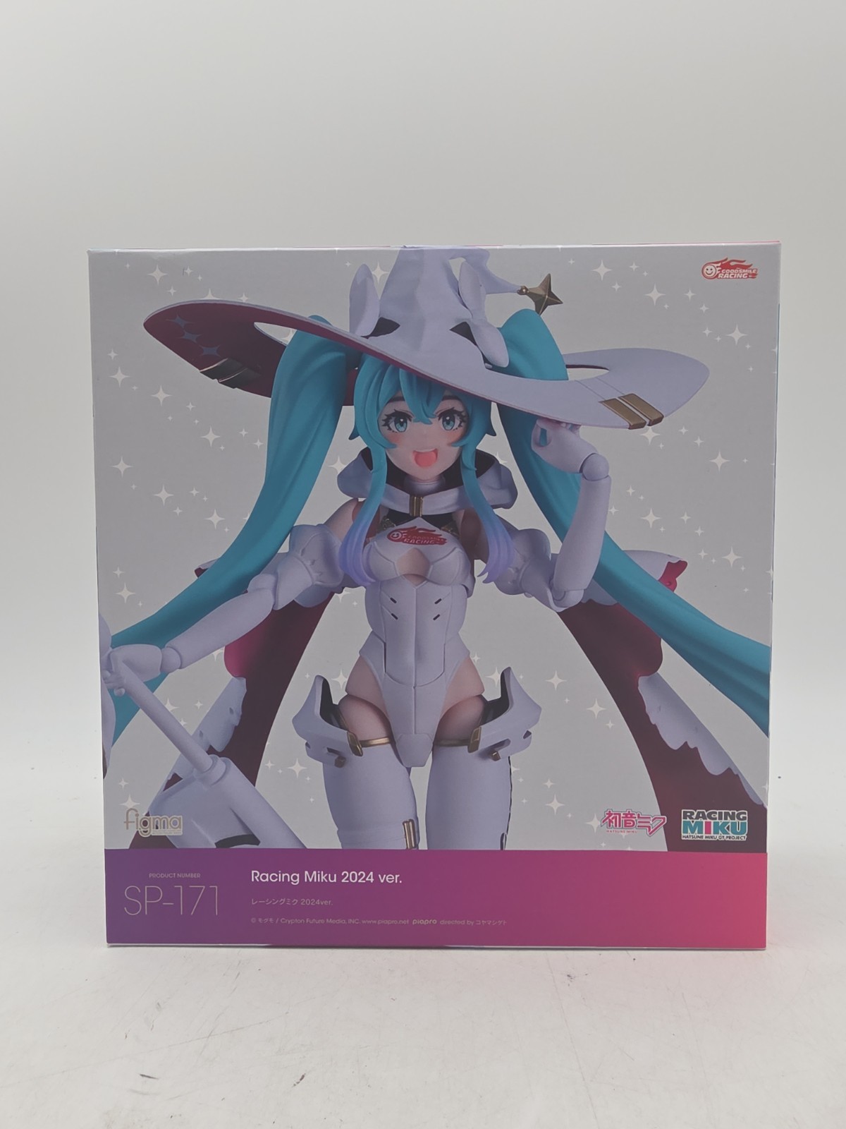 Racing Miku 2024 ver. Hatsune Miku 6in Action Figure figma Good Smile Racing NIB