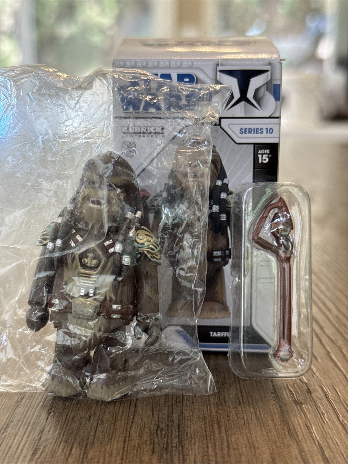 Star Wars Chief Tarfful Kubrick Medicom Wookiee Toy General Revenge of the Sith