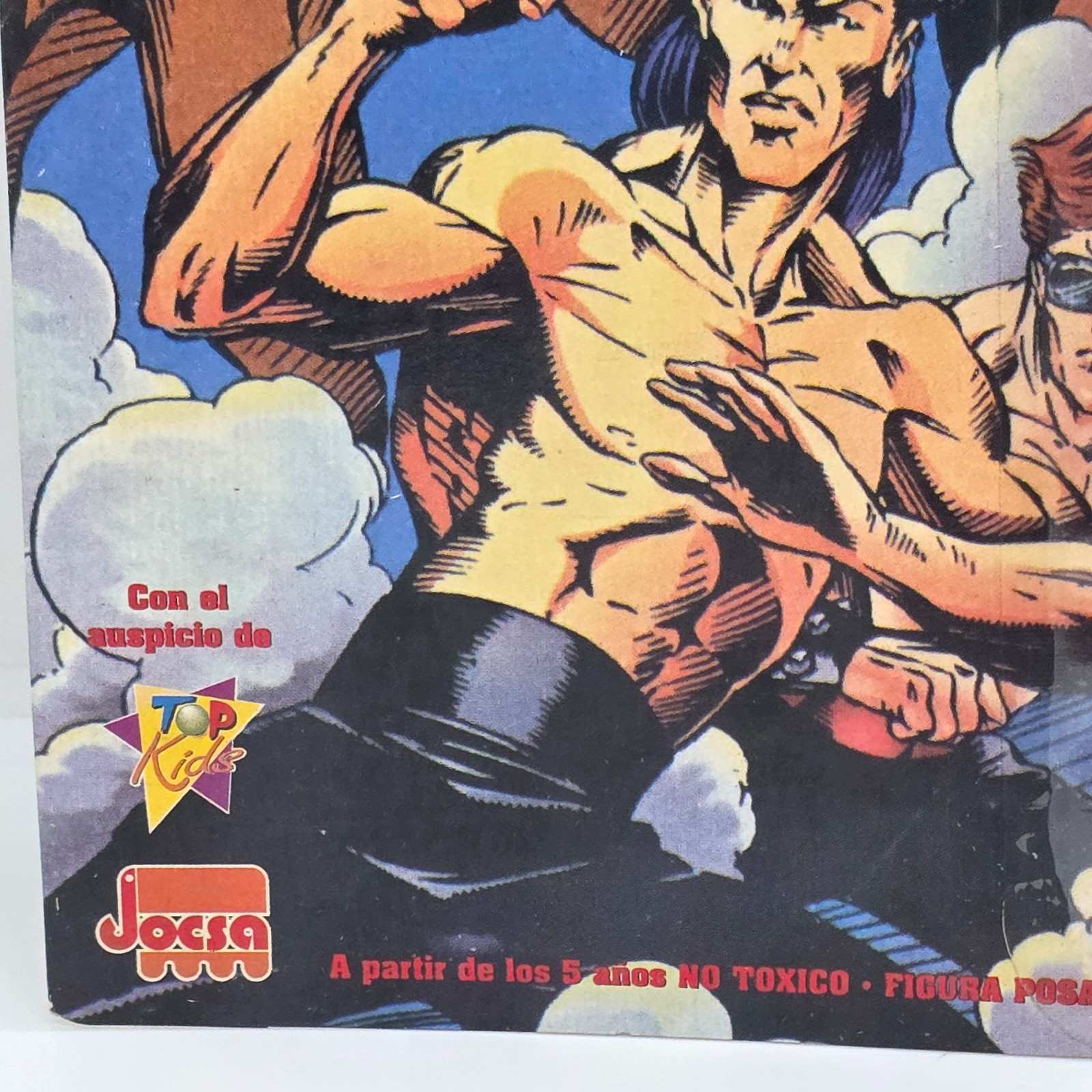 MORTAL KOMBAT TOP KANO BRAND JOCSA ARGENTINA MOC 1994 RARE