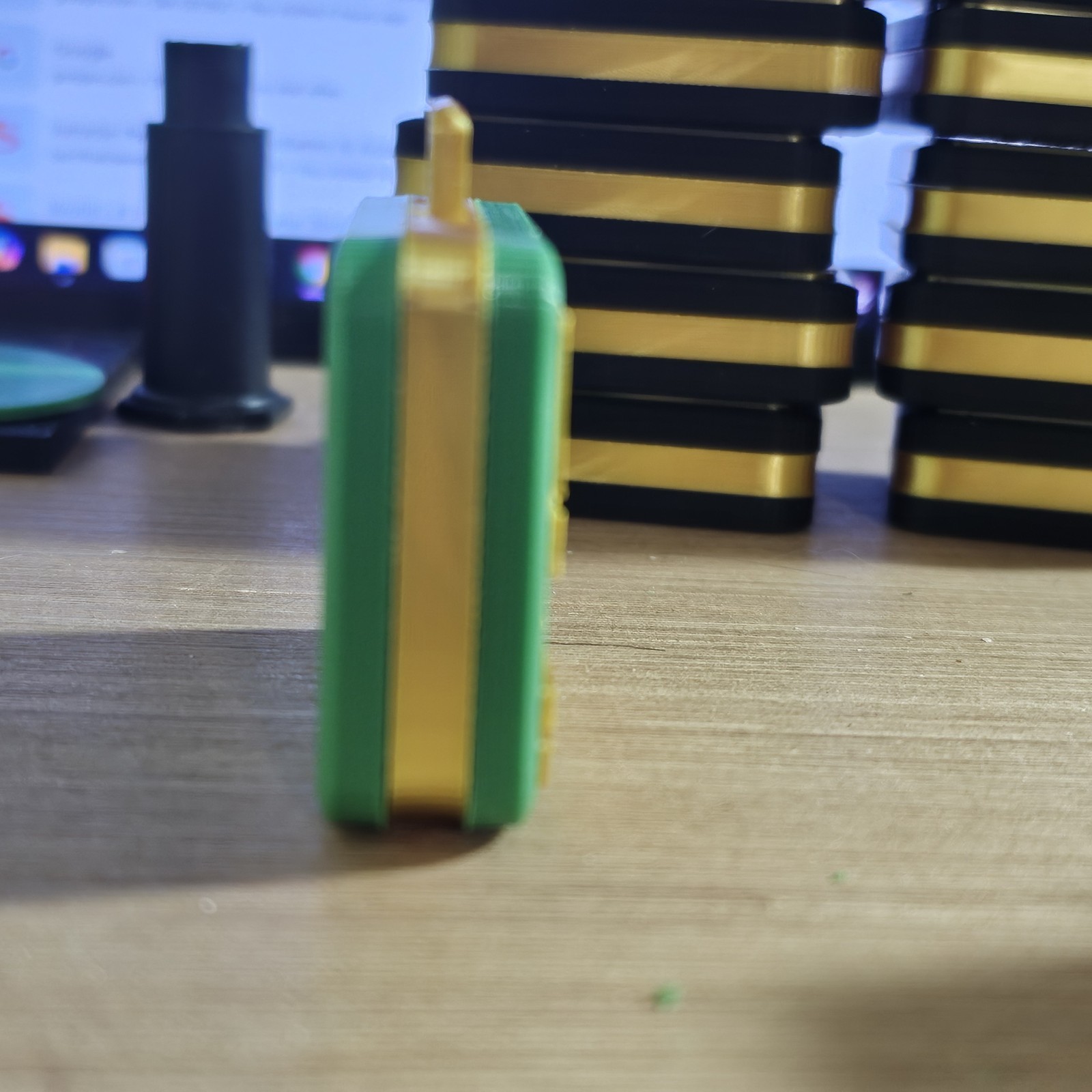 WWE Mattel 3D Printed Green/Gold Money In The Bank Briefcase 2025 Accessory V2