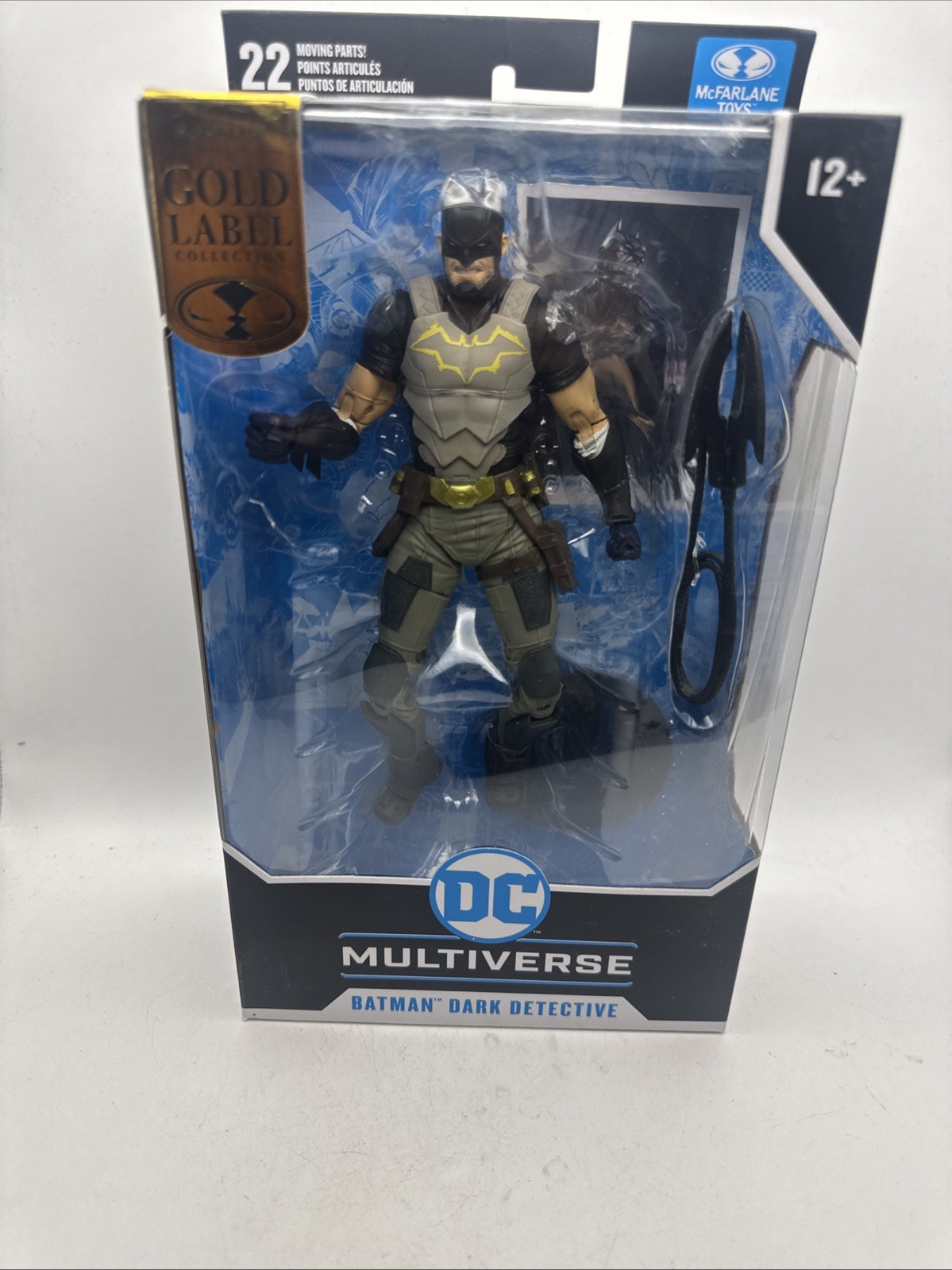 McFarlane DC Universe Batman Dark Detective Gold Label 7&Prime; Action Figure – New