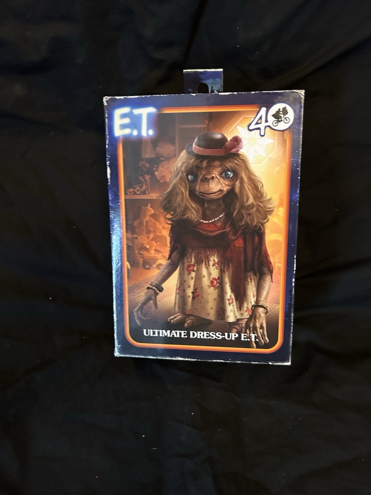 NECA 40th Anniversary E.T. Ultimate Dress-Up E.T. 4&Prime; Action Figure New In Box
