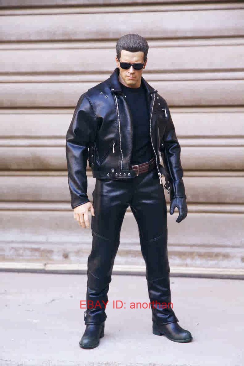 1/4 Terminator T800 Clean Ver. Micro Fibre Leather Clothing Accessories In Stock