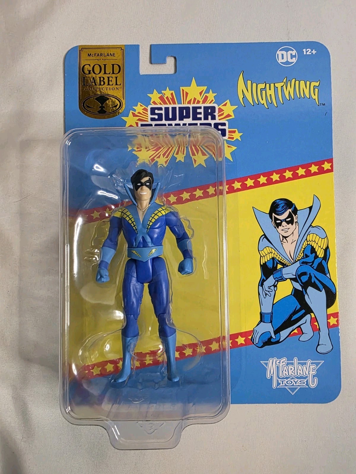 McFarlane Super Powers Cyborg & Nightwing Wave 11 Gold Label Dc Direct