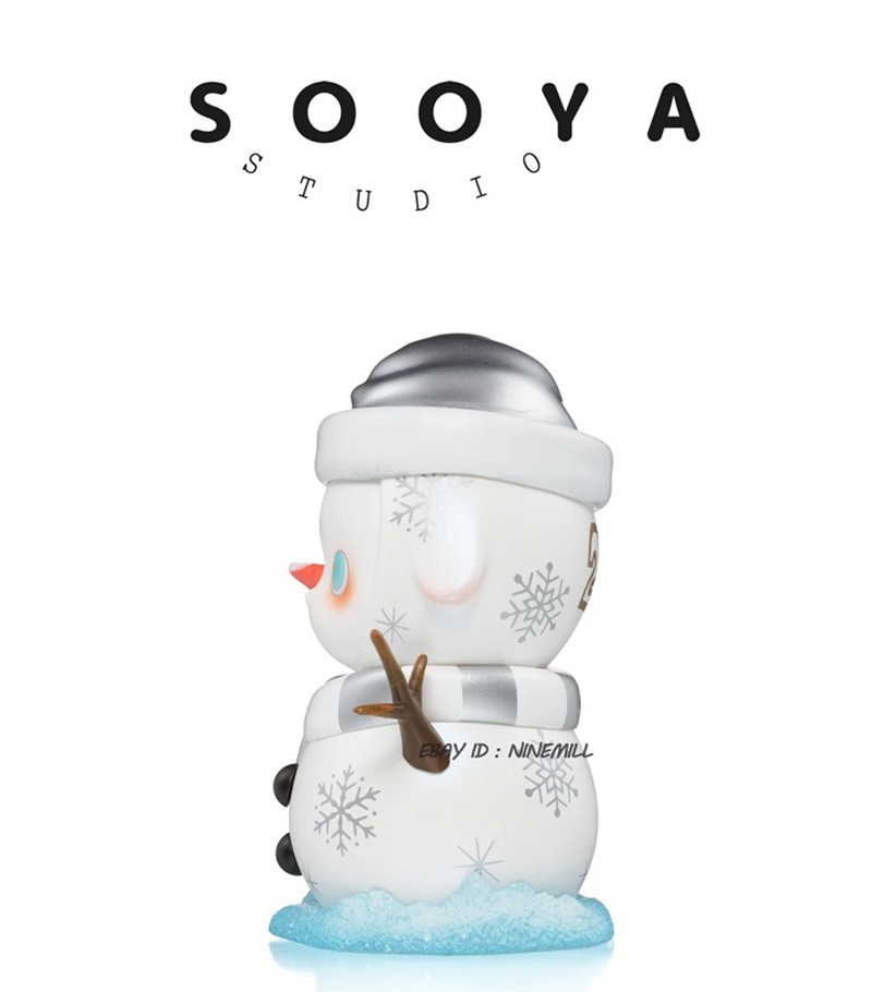 100% Genuine Sooya Studio Snowman Model Statue Collection Tidal Current