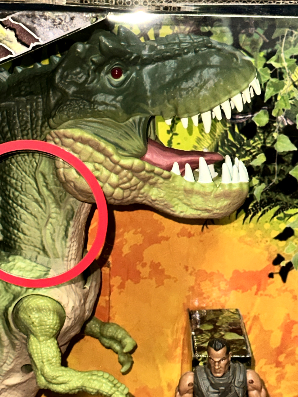CORPS ELITE PRIMAL JURASSIC CLASH LANARD ACTION FIGURES EL JEFE T-REX DINOSAUR