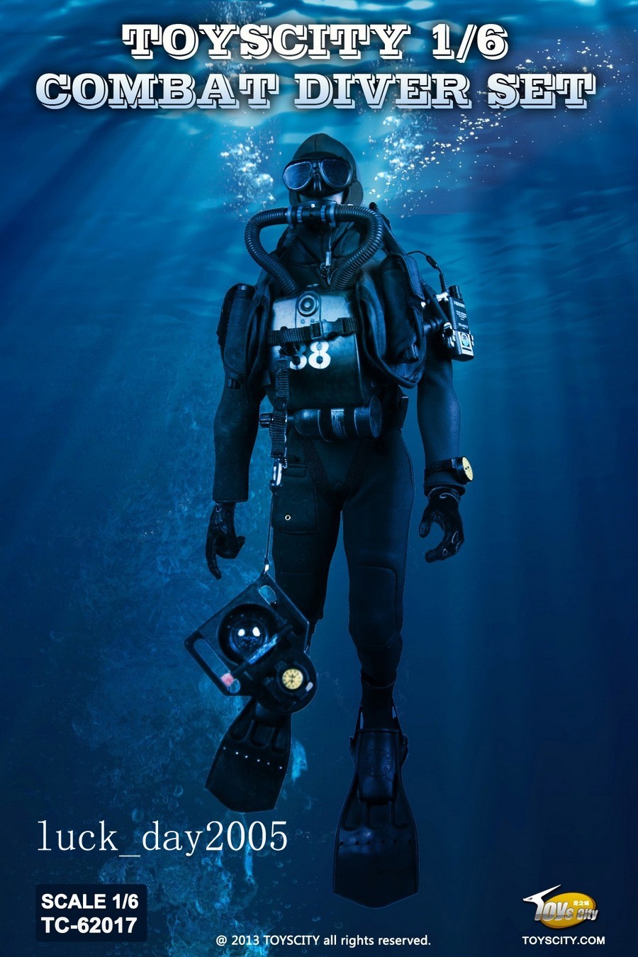 TOYS CITY TC-62017 Combat Diver Set 1/6 Fit for 12&Prime; action figure