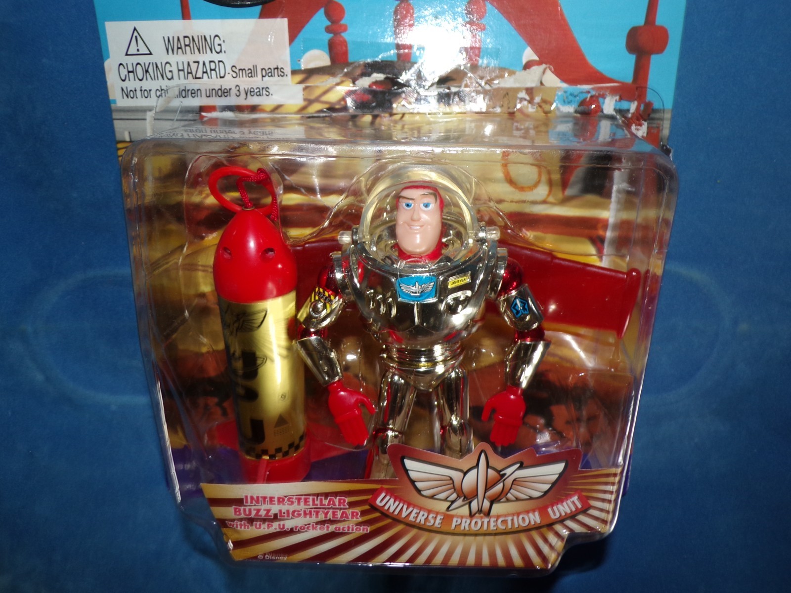 Buzz Lightyear 5” Platinum Stealth Interstellar set NIFSOP 1995 Thinkway new