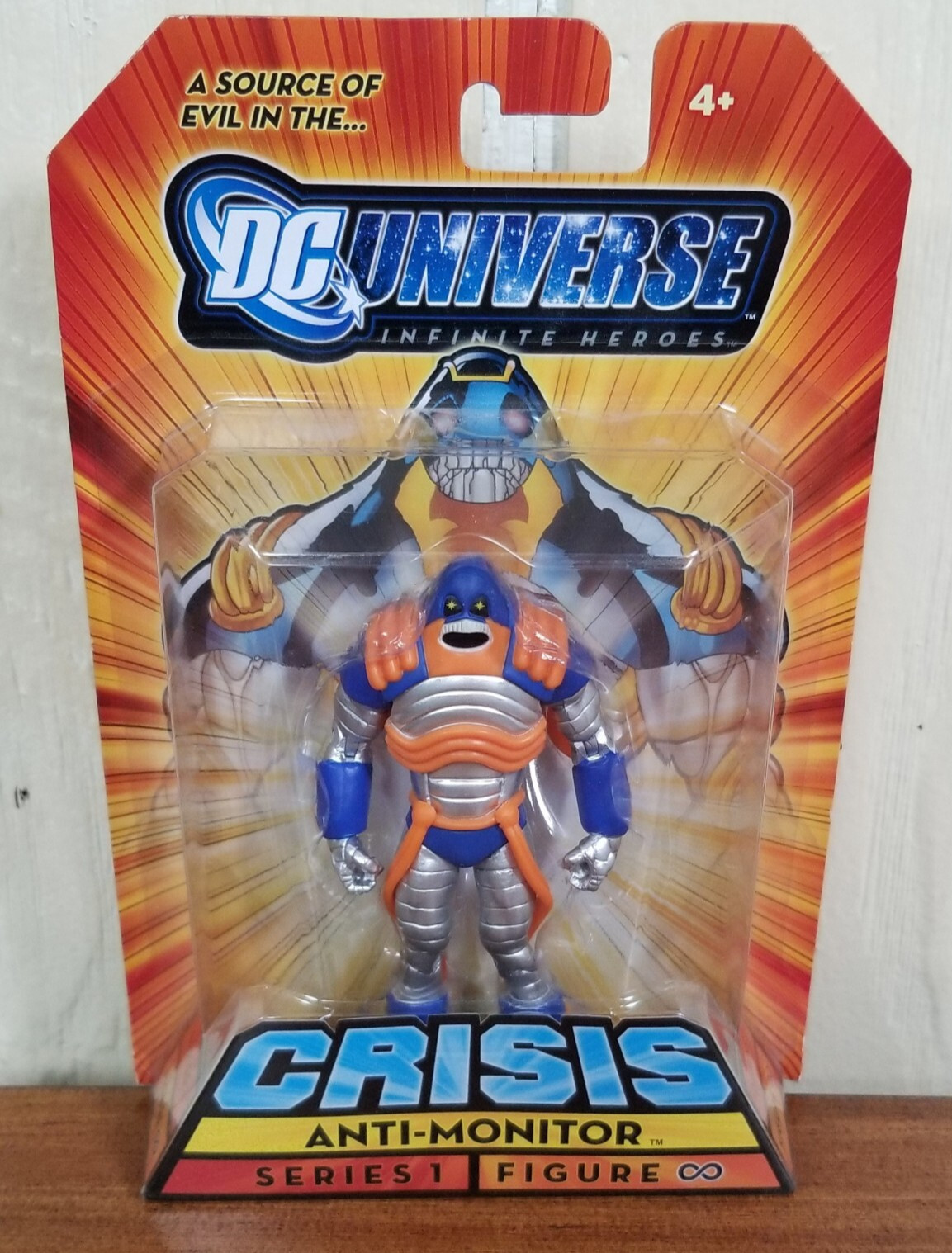 ANTI-MONITOR Action Figure 2009 SDCC DC Universe Infinite Heroes CRISIS New