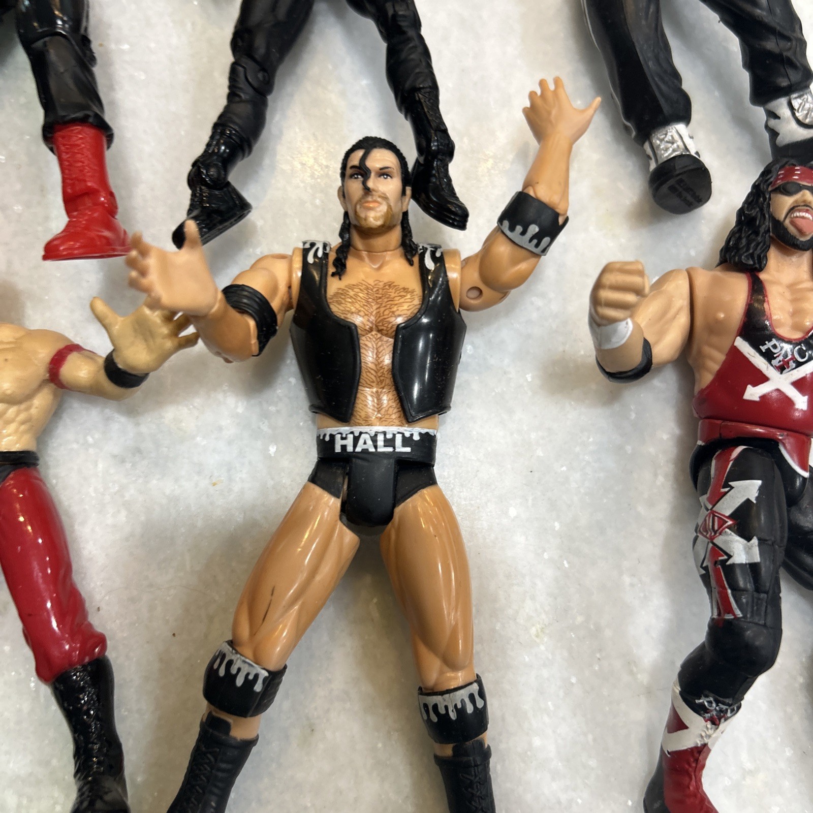 Lot Of 15 Wrestling Figures Mixed Different Years & Collections 90’s & More