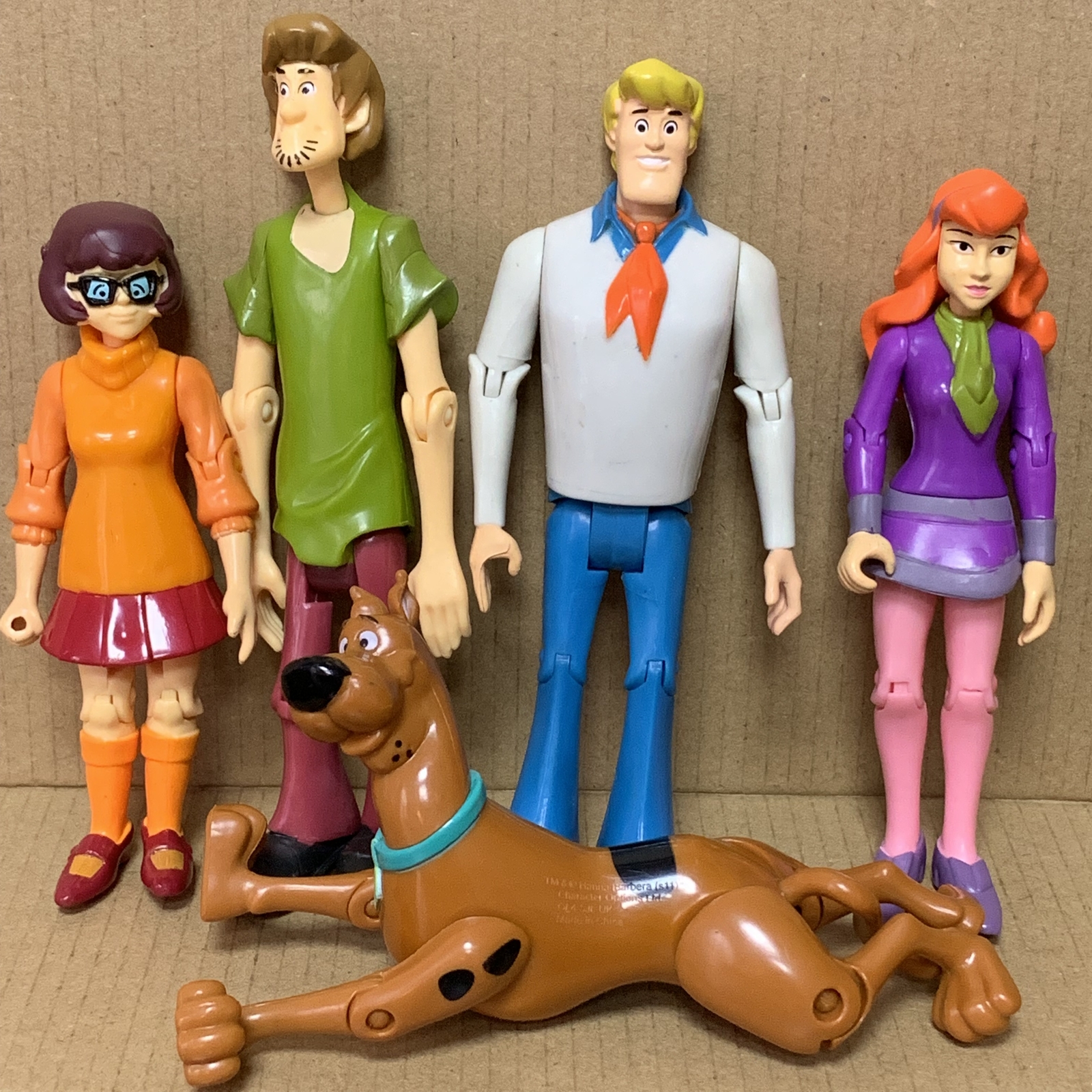 5&Prime; Scooby-doo WolfMan Zombie Skeleton Creeper Monster 50th anniversary Figures
