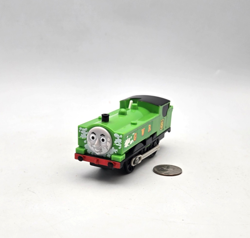 Motorized Trackmaster Thomas & Friends Train Tank Engine 2009 Duck Close Shave