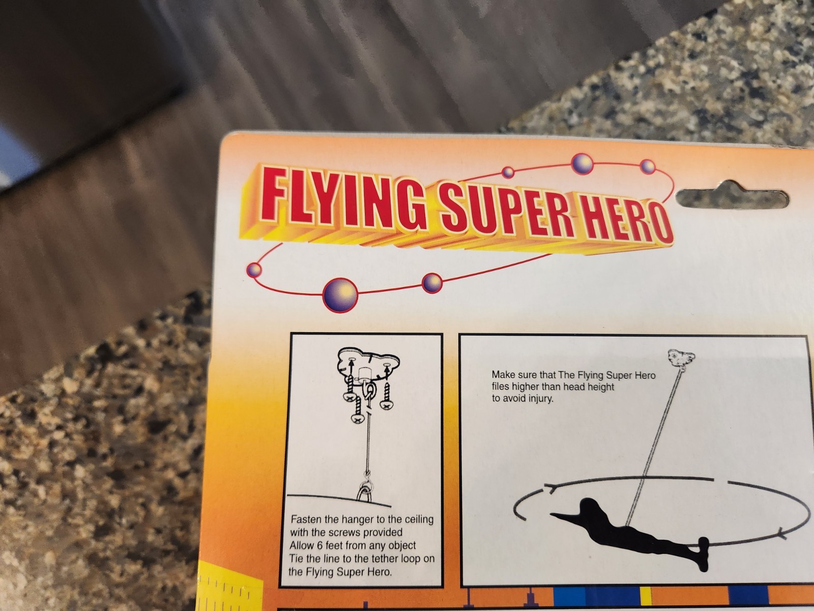 Vintage Magical Key International Flying Superhero Item No. 595 NEW IN BOX!!!