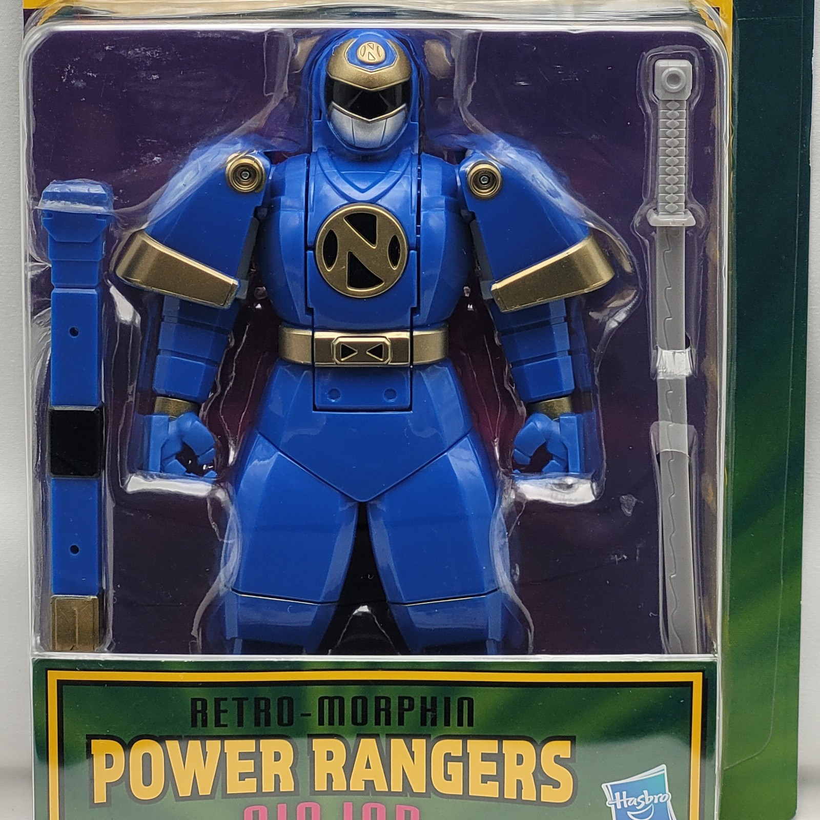 Hasbro Retro Morphin Power Rangers Tommy White Green Ranger Complete Set Ninjor