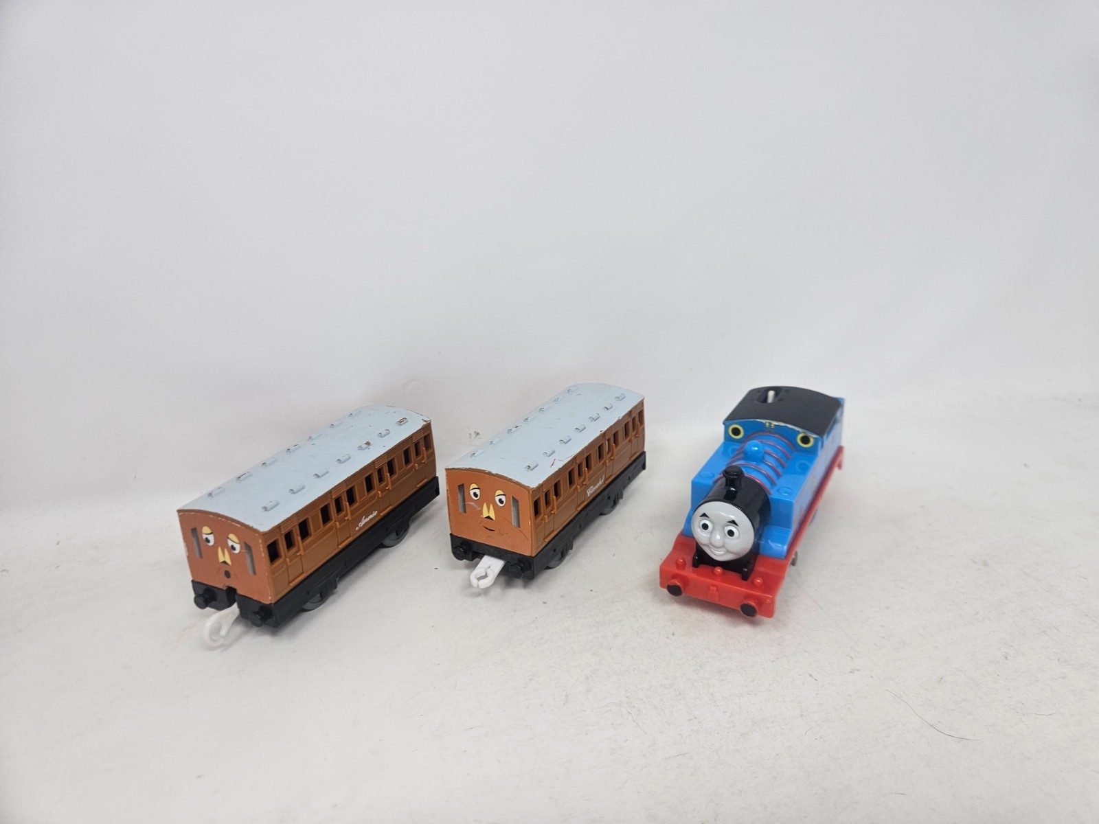 Thomas & Friends Trackmaster Thomas Annie Clarabel Mattel Tank Engine GUC