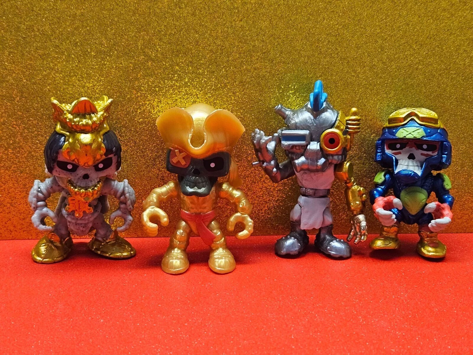Treasure X replacement figures Dino Robot Sunken Gold Alien Dissection 4 figs