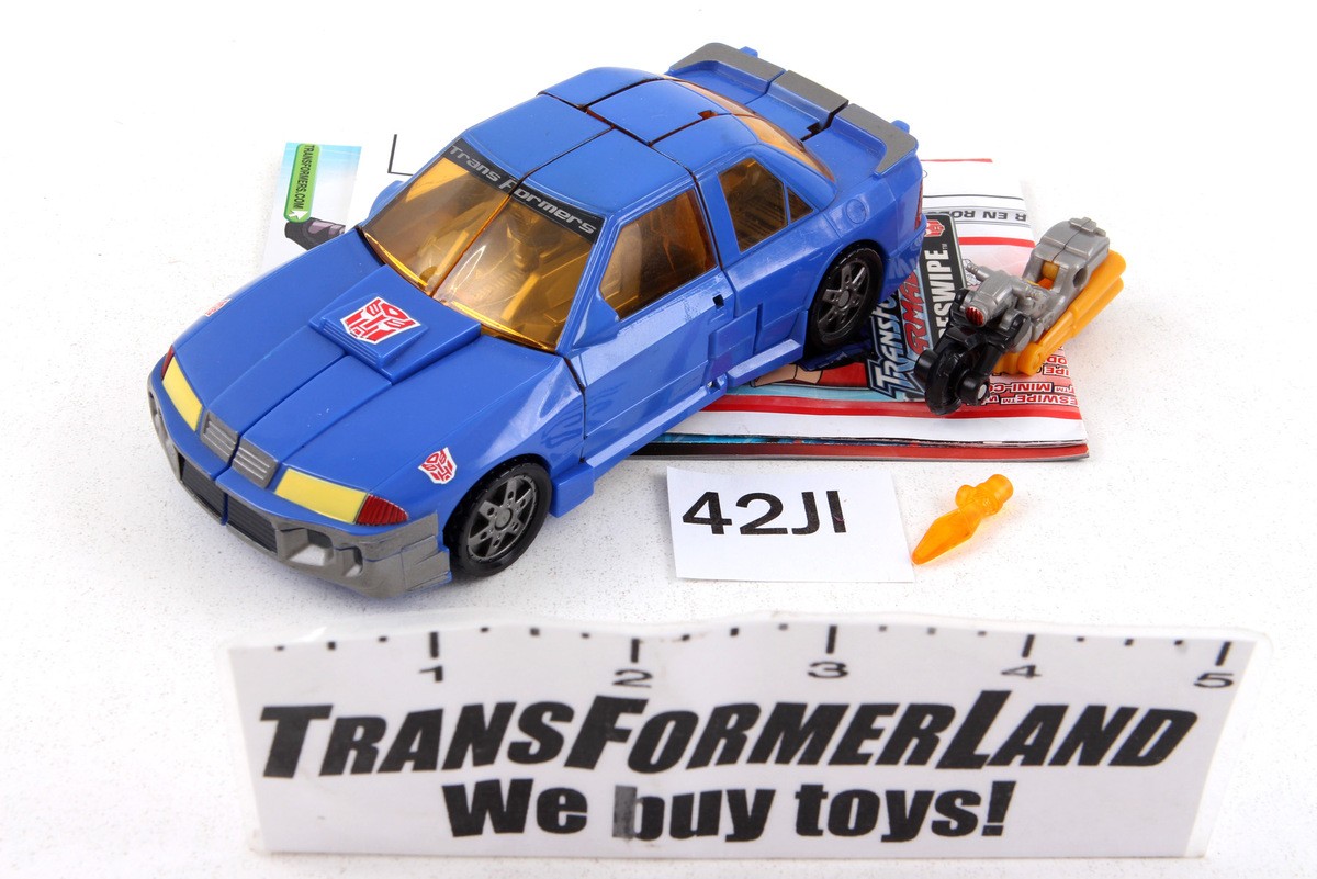 Transformers Armada Super-Cons Sideswipe Nightbeat Complete