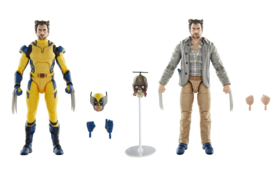 Marvel Legends Studios Series Deadpool and Wolverine 6” & Logan & Headpool Movie
