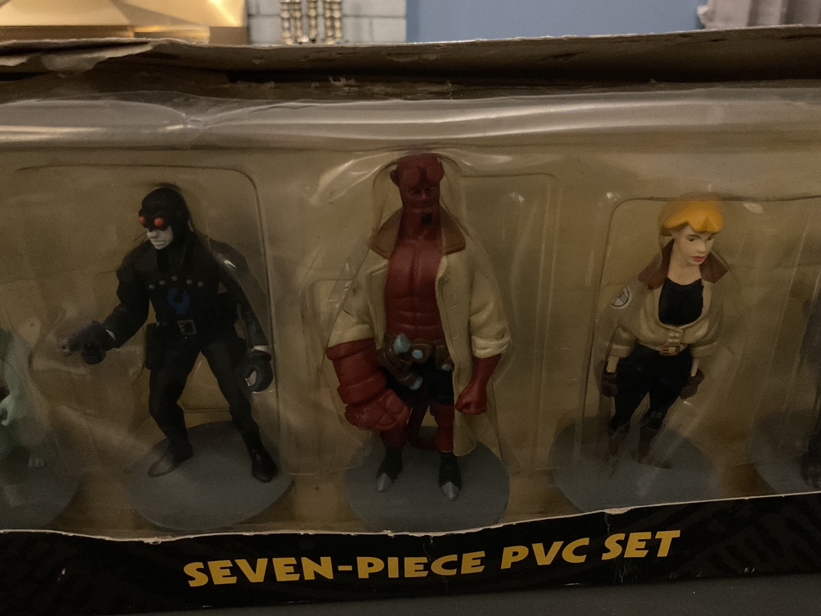Dark Horse Comics Mike Mignolia’s HELLBOY Seven Piece PVC Set 2001 New