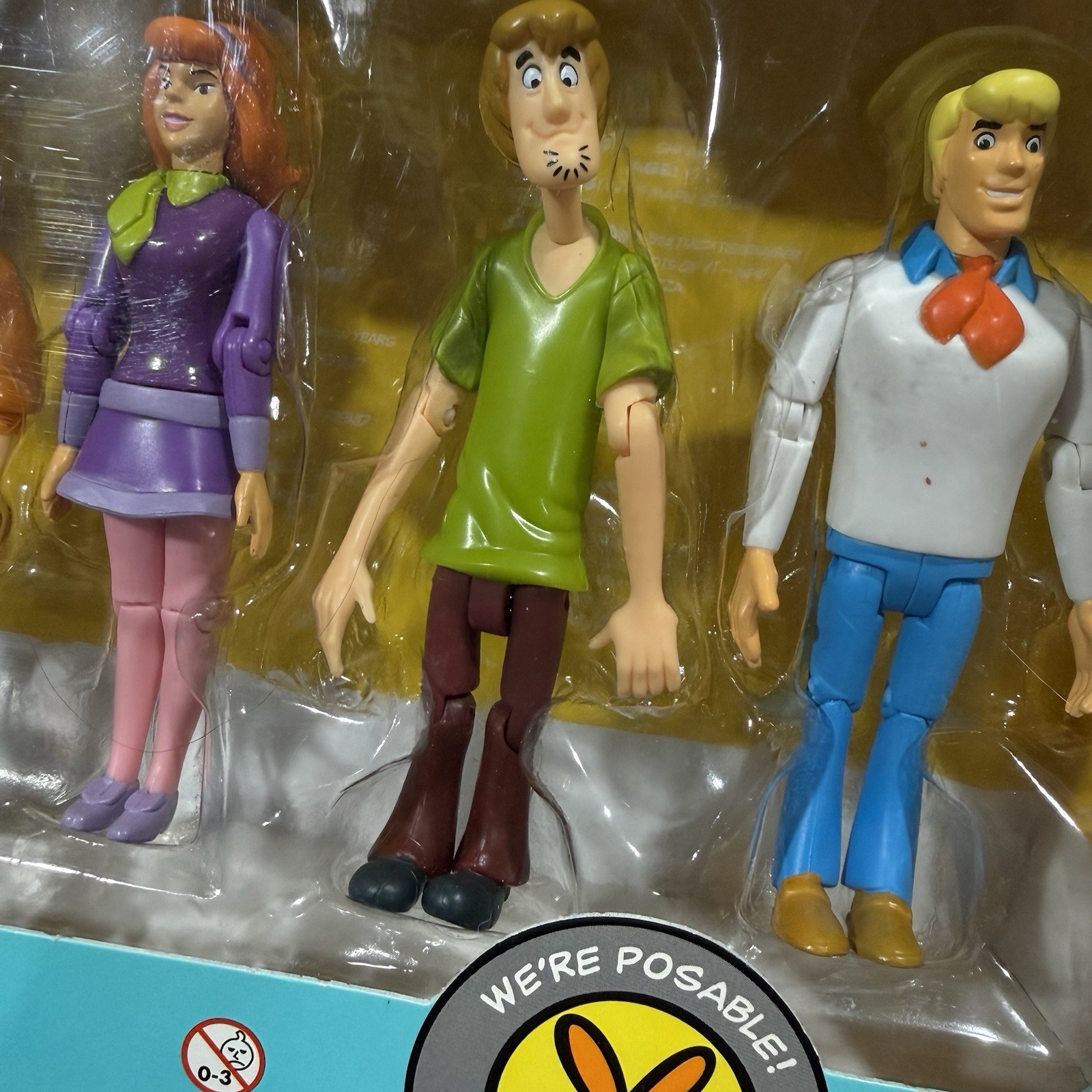 Vtg 2002 Scooby-Doo Mystery Solving Crew 5 Figures Set – NEW IN BOX Cartoon Net.