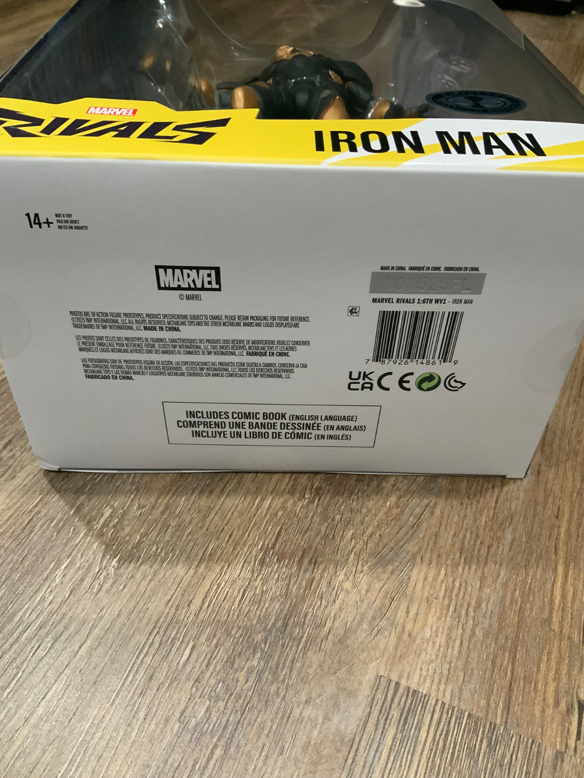 McFarlane Marvel Rivals Iron Man PLATINUM EDITION CHASE Black & Gold 1:6 Statue