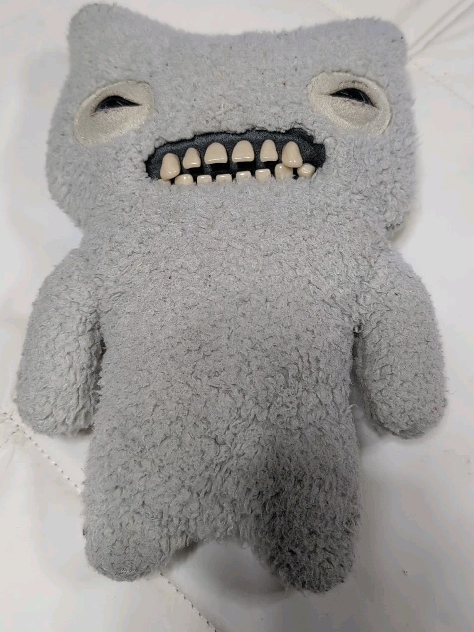 Fuggler Funny Ugly Monster 9&Prime; Plush Toy Monster Gray Munch Munch Spin Master