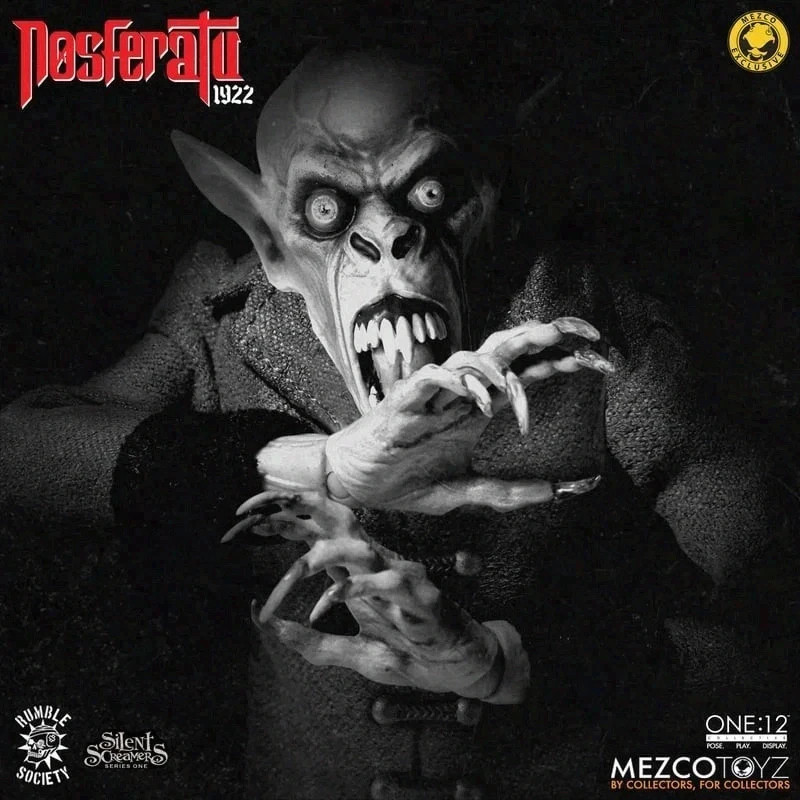 Mezco One:12 Collective Nosferatu 1922 Black & White Edition Figure Exclusive