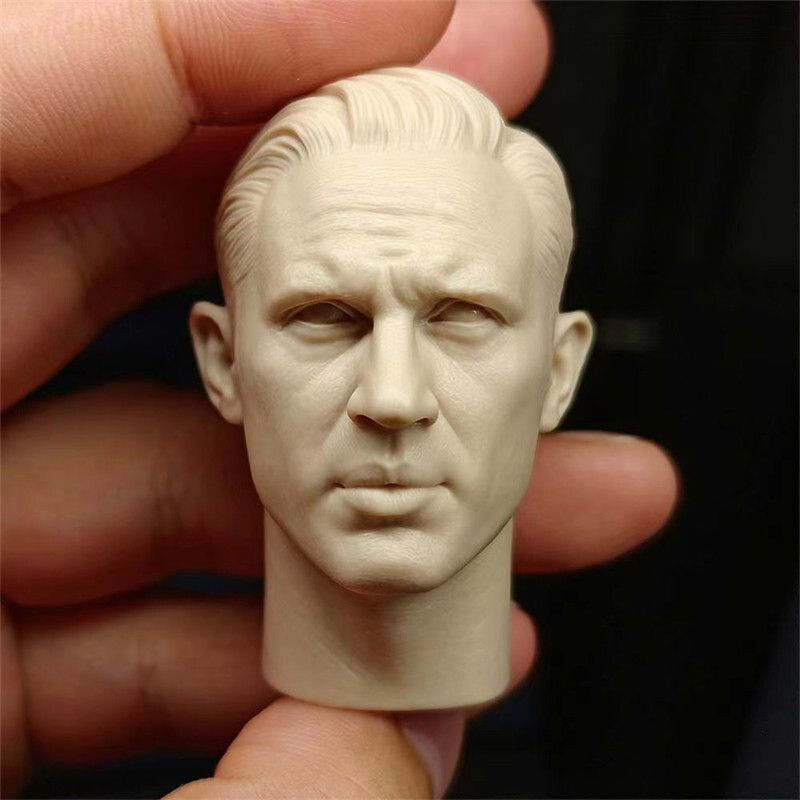 Blank 1/6 Scale The Venom Tom Hardy Head Sculpt Unpainted Fit 12&Prime; Figure B Style