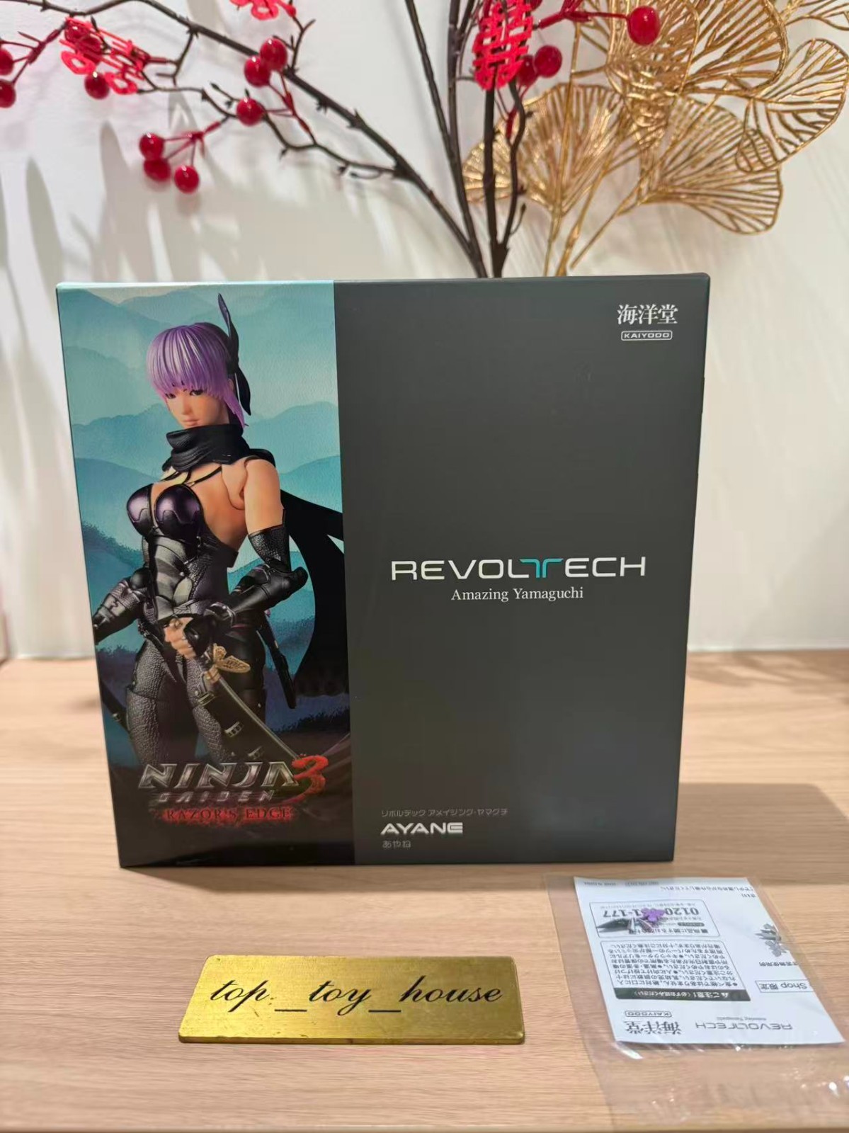 Kaiyodo Revoltech Amazing Yamaguchi NINJA GAIDEN 3 Razor&rsquo;s Edge Ayane Figure New