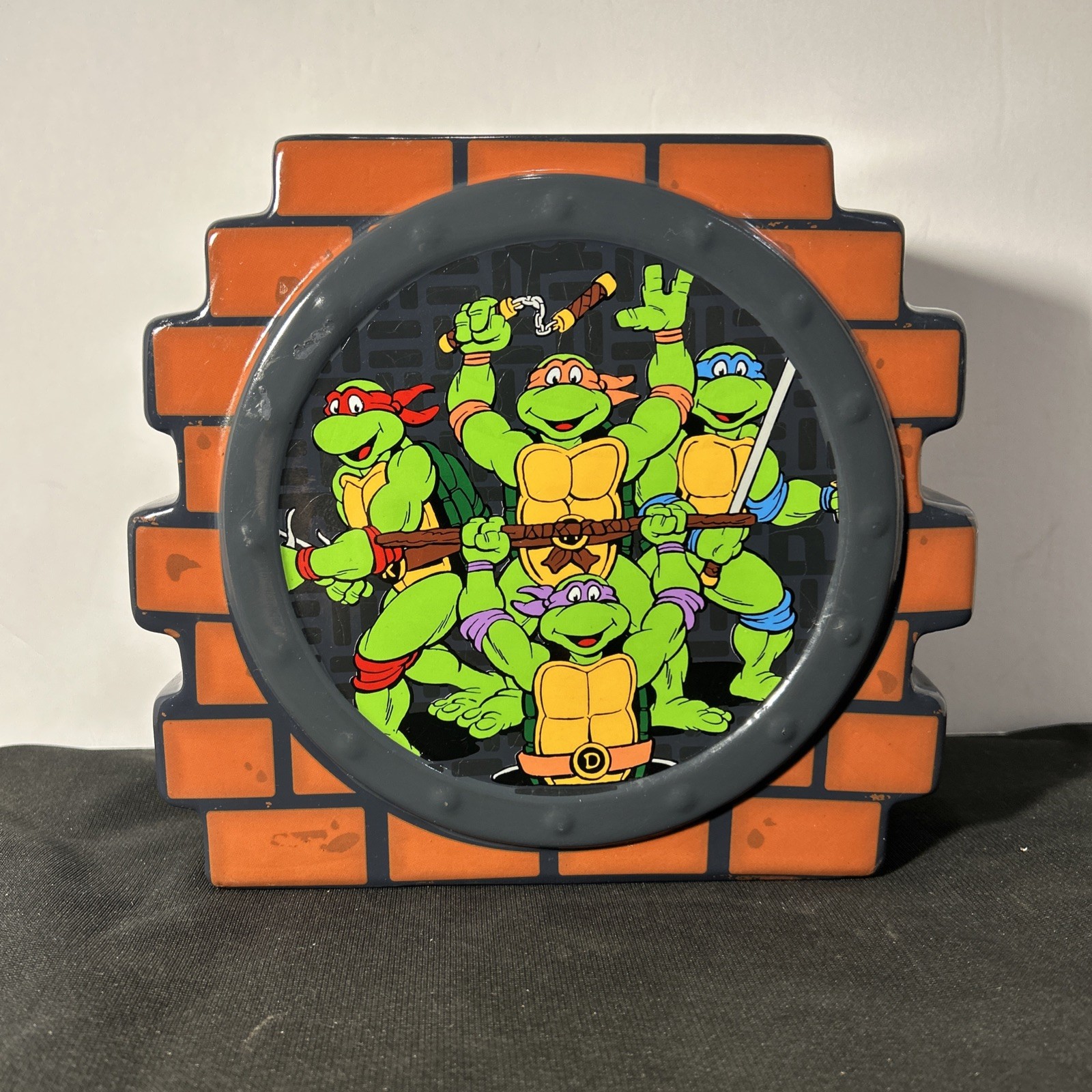TEENAGE MUTANT NINJA TURTLES CERAMIC ORIGINAL TURTLES TMNT Piggy Bank