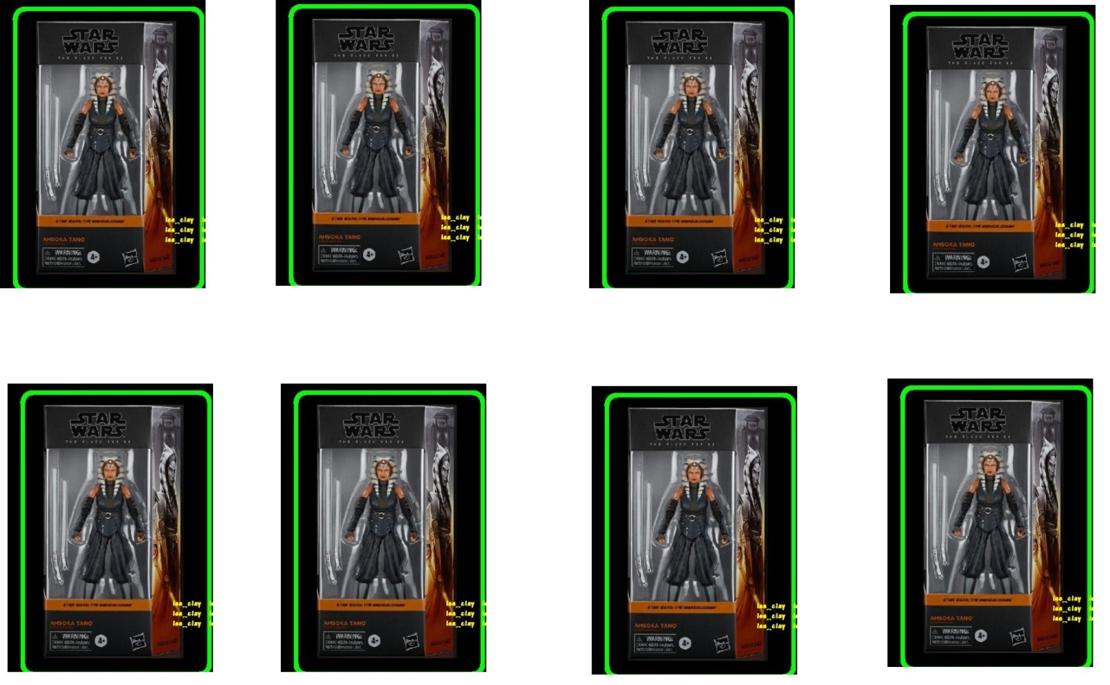 Star Wars Black Series 6&Prime; #19 Ahsoka Tano Mandalorian NEW RosarioDawson LOT OF 8