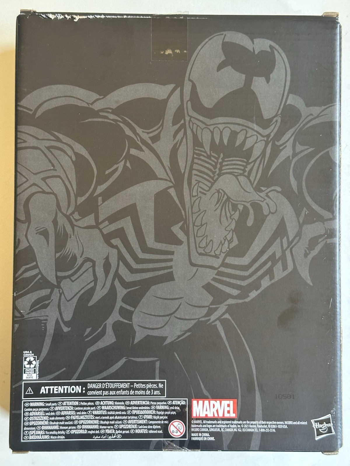 VENOM / Marvel Legends Figure / Spider-Man Retro / PulseCon Exclusive / 2021 NEW