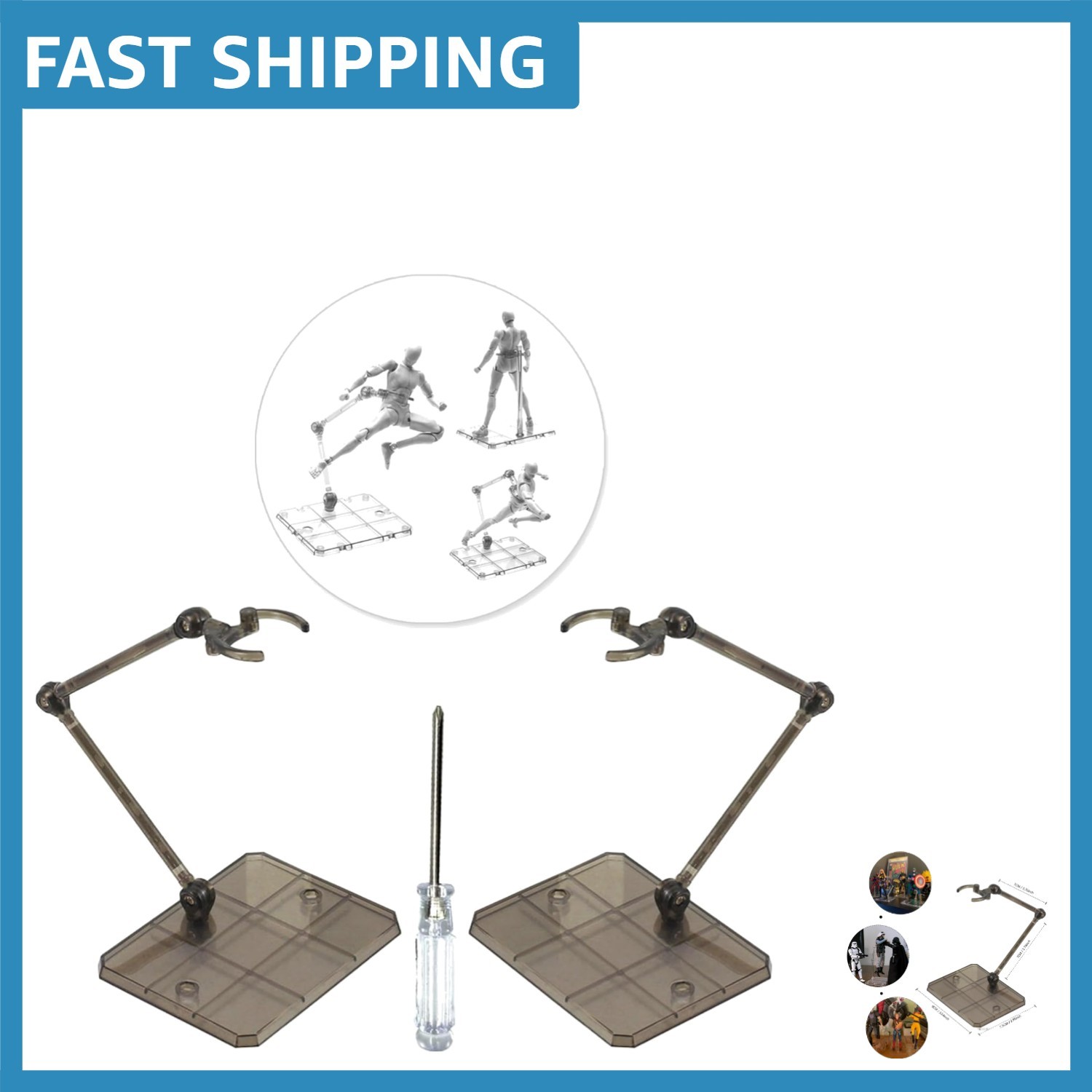 Action Figure Display Stand