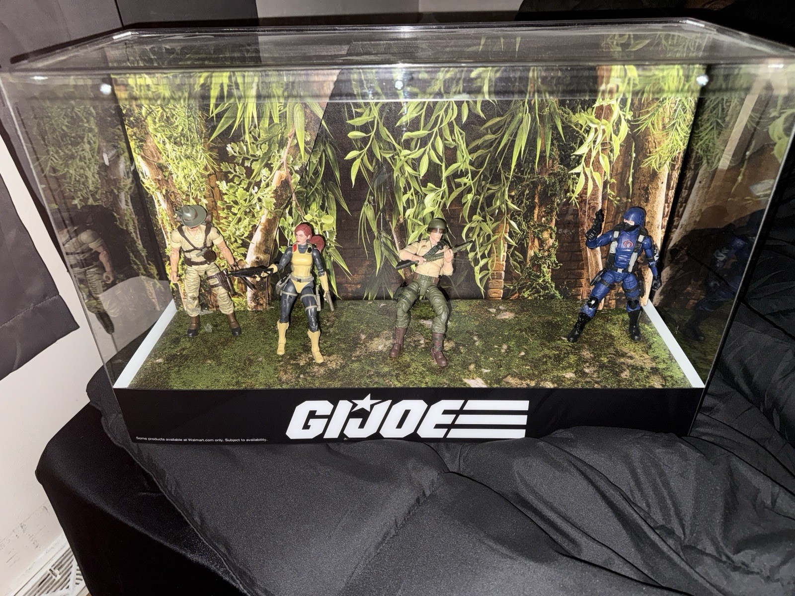 ***Walmart GI Joe Display Case – Clear Case Has Some Scuffs (GIJ-1)