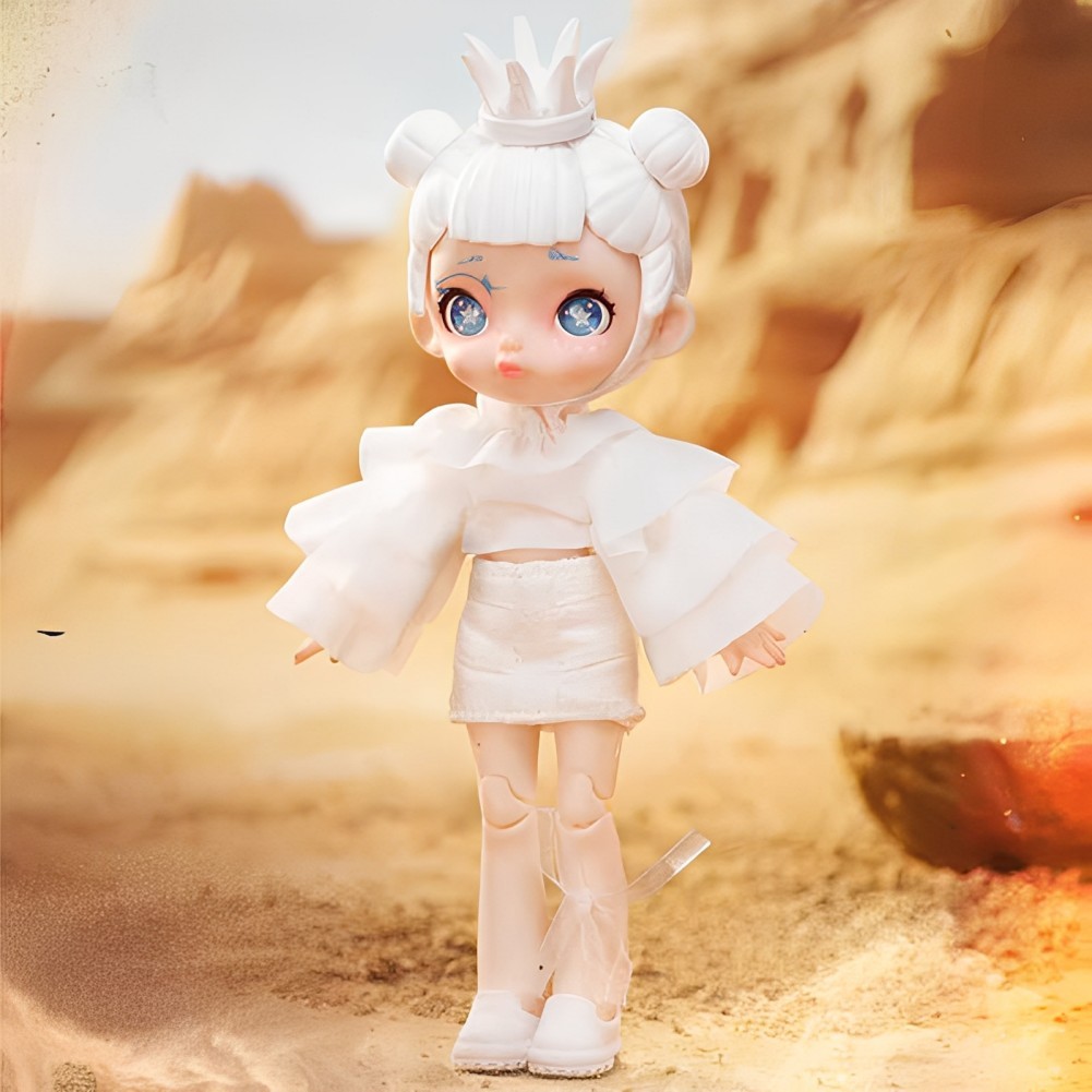 Laura Black & white spectral Series Movable Doll Confirmed Blind Box Figure Toy